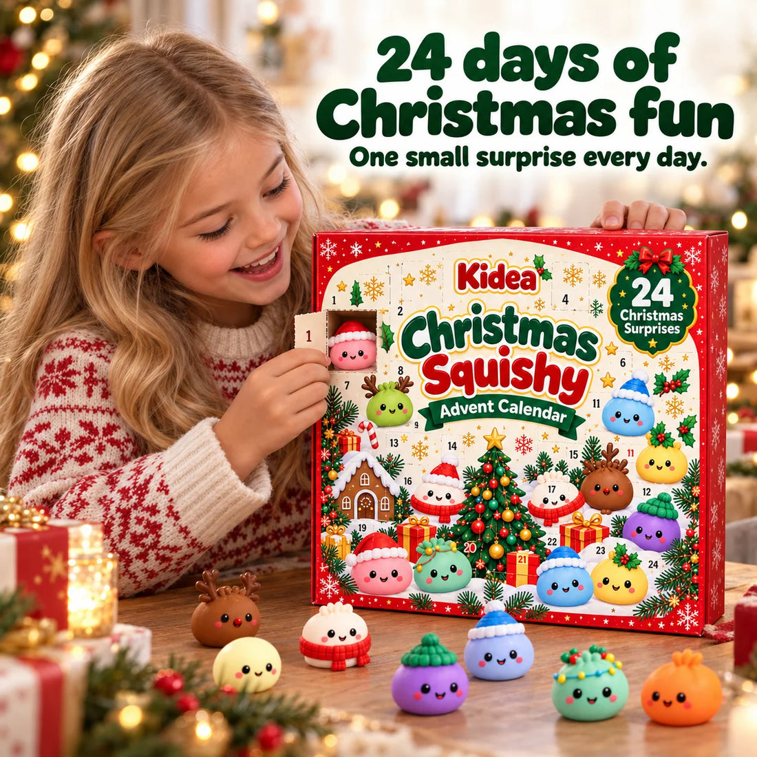 Squishy Julekalender – 24 overraskelser